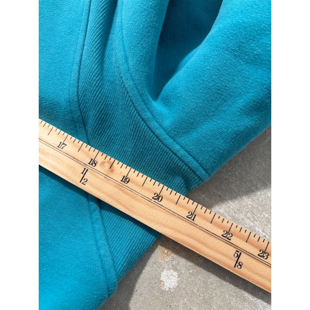 Lululemon Scuba Oversized Funnel Neck Half Zip Pullover Teal Blue XS/S - Picture 5 of 6